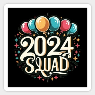 New Year 2024 Squad Sticker